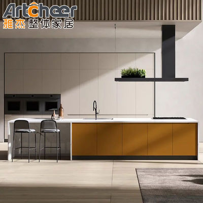 Современный дизайн фанеры дверных шкафов идеальное сочетание для кухни